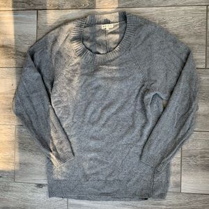 Reiss super soft gray sweater